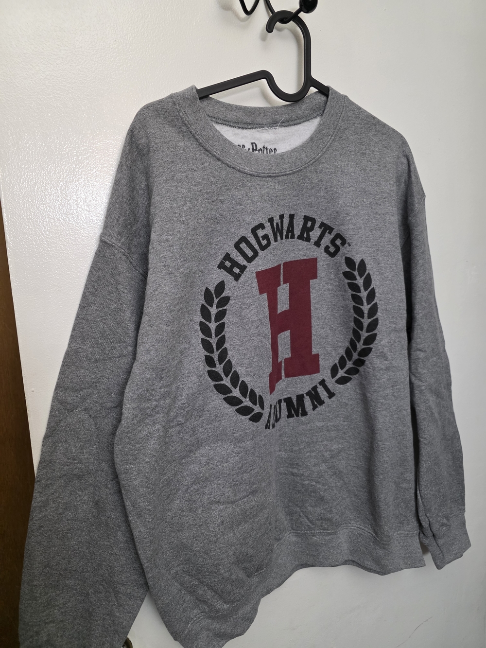 Harry Potter Grey Sweatshirt with Logo Tag